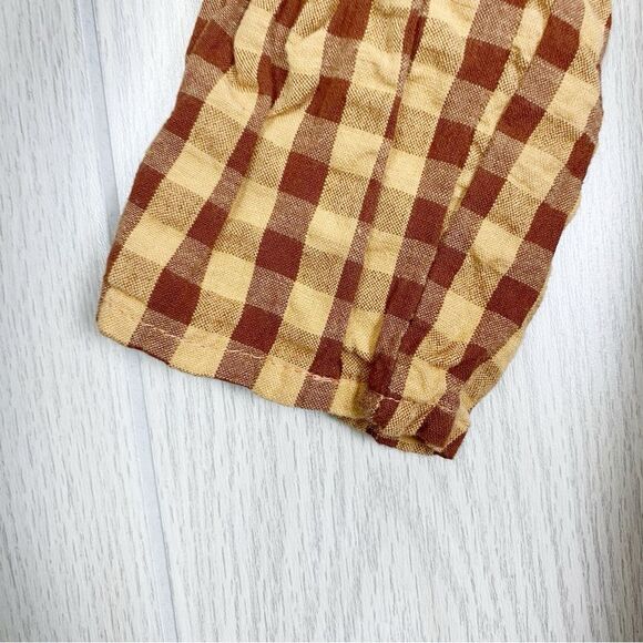 ASOS | Gingham Ruffle Baby Doll Mini Dress Size 4 - Picture 8 of 12